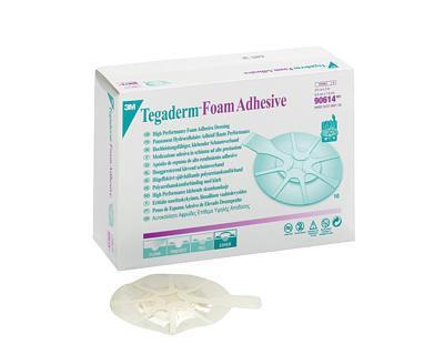 3M Healthcare Tegaderm High Performance Foam Dressing - DRESSING, FOAM, TEGADERM, OVAL, 2.75"X3" - 90614