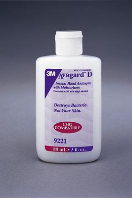 3M Healthcare Avagard D Instant Hand Antiseptic - ANTISEPTIC, INSTANT, W / MOISTURIZERS - 9221