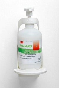 3M Healthcare Avagard Antiseptic Brackets and Accessories - Avagard Hand Pump Wall Bracket, for Hand Antiseptic, Molded, White - 9236