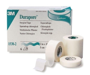 3M Healthcare Durapore Surgical Tape - Durapore Surgical Tape, 3" x 10 yd., Cloth - M1538-3