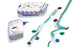 3M Healthcare ECG Leadwires - Leadwire Set, 5 Lead, Phillips to AMC& E DIN Snap, 51" - YMRLW5S51