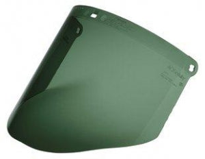 3M Healthcare Poly Molded Medium Green Faceshield Window - Polycarbonate Molded Face shield, Medium Green, WP96B - 82525-00000