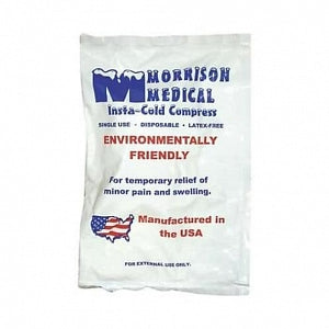 Morrison Medical Instant Disposable 5" x 7" Cold Pack - PACK, COLD, 5X7", INSTANT, DISPOSABLE - 6601