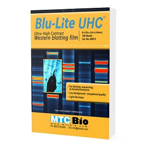 MTC Blu-Lite UHC Autoradiography Film - FILM, AUTORADIOGRAPHY UHS, 8X10IN - A8815