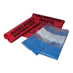 MTC Bio Autoclave & Biohazard Bags - BAG, AUTOCLAVE, CLEAR, 31X66CM - A9000C