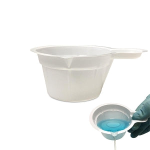 MTC WeighBucket Weigh Boat for Liquids - WEIGH BOAT, WHT, 40ML, BUCKET STYLE, PK/500 - B6602-W