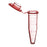 MTC SureSeal S 1.5 mL Microtubes with Caps - SureSeal S Microcentrifuge Tube with Cap, Sterile, 1.5mL, Red - C2000-R