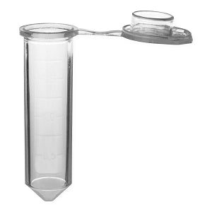 MTC SureSeal S 2 mL Microtubes with Caps - SureSeal S Microcentrifuge Tube with Cap, Sterile, 2mL, Clear - C2002