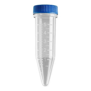 MTC Screw Cap 5 mL MacroTubes - Screw-Cap MacroTube Centrifuge Tube, Nonsterile, 5mL, Caps Packed Separately, Clear - C2530