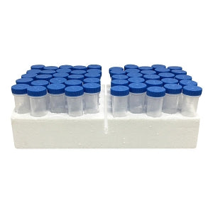 MTC Screw Cap 5 mL MacroTubes - Screw-Cap MacroTube Centrifuge Tube, Sterile, 5mL, Attached Caps, Foam Racks, Clear - C2540