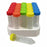 MTC SpectraTube 15 mL/50 mL Sterile Centrifuge Tubes with Caps - SpectraTube Centrifuge Tube with Assorted-Color Screw Caps, 50mL, 29x115mm, Sterile, 50 Tubes / Foam Rack - C2750