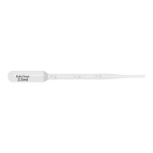 MTC 7 mL Graduated Transfer Pipets - PIPETTE, TRANSFER, 7ML, GRAD, 3.5ML, BULK - P4114-00