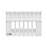 MTC SureStand Multichannel Pipet Racks - SureStand Multichannel Acrylic Pipette Rack, Holds 6 Pipettes - P4408