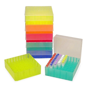 MTC Freezer / Storage Boxes and Racks - RACK, FREEZER, PP, 81X2ML, RAINBOW PACK - R1060