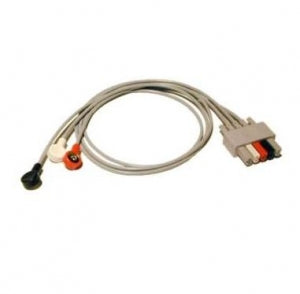 Mindray DS ECG Lead Wires - ECG Snap Lead Wire, 3 Leads - 0012-00-1261-09