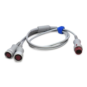 Mindray DS USA Double-end IBP Extension Cables - Double-Ended Y-Type IBP Extension Cable - 040-001029-00