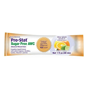 Nutricia North America Pro-Stat Sugar Free AWC Liquid Protein Nutritional Supplement - Pro-Stat AWC Sugar-Free Liquid Protein, 1 oz. Citrus - 40230-U