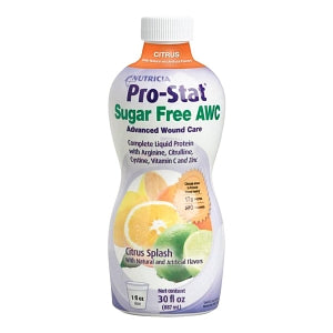 Nutricia North America Pro-Stat Sugar Free AWC Liquid Protein Nutritional Supplement - Pro-Stat AWC Sugar-Free Liquid Protein, 30 oz. Citrus - 40230