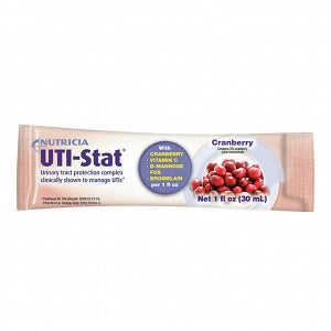 Nutricia North America UTI-Stat Ready-to-Drink Medical Foods - UTI-Stat Ready-to-Drink Medical Food, Cranberry, 1 oz. Unit Dose - 60001-U