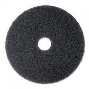 3M Healthcare 7300 Series High-Productivity Pads - 7300 Series High Productivity Stripping Pad, Black, 20" - 08278