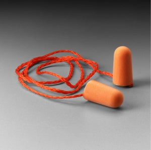 3M Healthcare Corded Foam Disposable Earplugs - EARPLUGS, CORDED, FOAM, DISPOSABLE - 1110