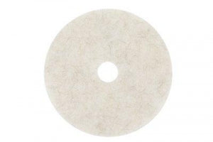 3M Healthcare 3300 Series Natural-Blend White Pad - Natural Blend White Pad 3300 for Floor Polishing Burnishing Machine, 20" - 61500114485