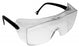 3M Healthcare OX Protective Eyewear, 12159 - Ox Protective Eyewear with Clear Lens and Black Frame - 12159-00000-20