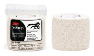 3M Healthcare VetRap Bandaging Tape - Vetrap Bandage Tape, 2" x 5 yd. - 1404W