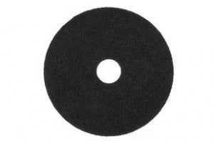 3M Healthcare 7200 Series Black Stripper Pads - Floor Polishing Machine Black Stripper Pad 7200, 19" - 61500044427