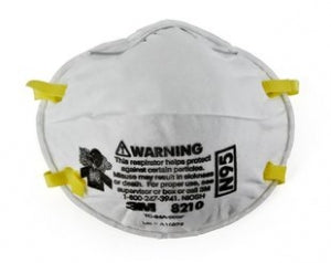 3M Healthcare Particulate Respirator 8210, N95 - N95 Particulate Respirator - 8210