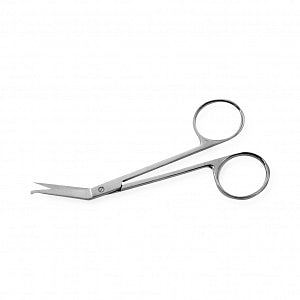 Mopec Sharp / Probe Angled Iris Scissors - Sharp / Probe Angled Iris Scissors, 4.5" - AA034