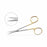 Mopec Tungsten Carbide Iris Scissors - Iris Scissors, Straight, Tungsten Carbide, 4.5" - AA405