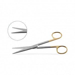 Mopec Tungsten Carbide Mayo Scissors - Mayo Scissors, Straight, Tungsten Carbide, 5.5" - AA416