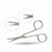 Mopec Disposable Scissors Packs - Disposable Scissors, Sharp / Blunt, 4.5" - AA602