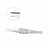 Mopec Sharp-Tip Ergonomic Forceps - Sharp-Tipped Ergonomic Forceps, 7" - AB052