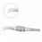 Mopec Angled-Tip Ergonomic Forceps - Angled-Tip Ergonomic Forceps, 7" - AB055