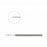 Mopec Wooden-Handle Teasing Needles - Wooden-Handle Teasing Needle, Straight - AD011