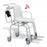 Seca Seca Digital Chair Scale - EMR-Capable Digital Chair Scale with Adjustable Armrests and Footrest and Plastic Seat, Weight Capacity 660 lb. (300 kg) - 9541309007