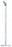 Seca Wall Mounting Mechanical Telescoping Measuring Rod - Wall-Mounted Mechanical Stadiometer, 8"-81" - 222