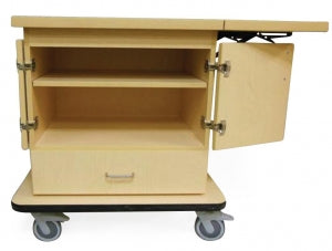 NK Medical Medical Case Carts - CASE CART, SHELF, MELAMINE - 9203