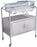 UMF Bassinets - Stainless Steel Bassinet with 2 Door Cabinet - SS8528