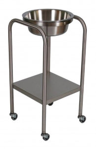 UMF Medical Solution Stands - Single-Basin Solution Stand with Shelf, 7 qt. - SS8365