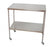 UMF Medical Instrument Tables with Shelf - Instrument Table, with Shelf, 18"W x 33"L x 34"H - SS8012