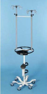 Pryor Products Six Leg IV Poles - IV Stand, 4 Plug Outlet, Patient Pal - 146