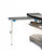 Mid Central Medical Arm Hand Surgery Tables - Arm Hand Table with Single-Post Leg, Phenolic, Rectangular, 2" Pad - MCM310