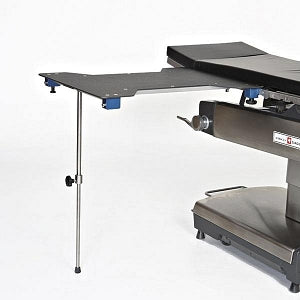 Mid Central Medical Arm Hand Surgery Tables - Arm Hand Table with Single-Post Leg, Hourglass, 2" Pad - MCM-320