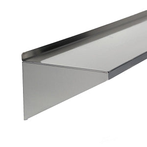 Mid Central Medical Stainless Steel Wall Shelves - SHELF, WALL MOUNTED, SS, 10X24 - MCM640