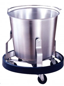 UMF Medical Kick Buckets - BUCKET, KICK, W/13 QT PAIL - SS8350