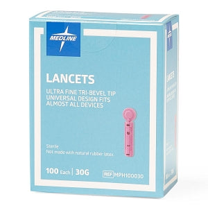 Medline General Purpose Lancets - General Purpose Lancets, 30G - MPH100030