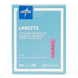 Medline General Purpose Lancets - General Purpose Lancets, 30G - MPH100030